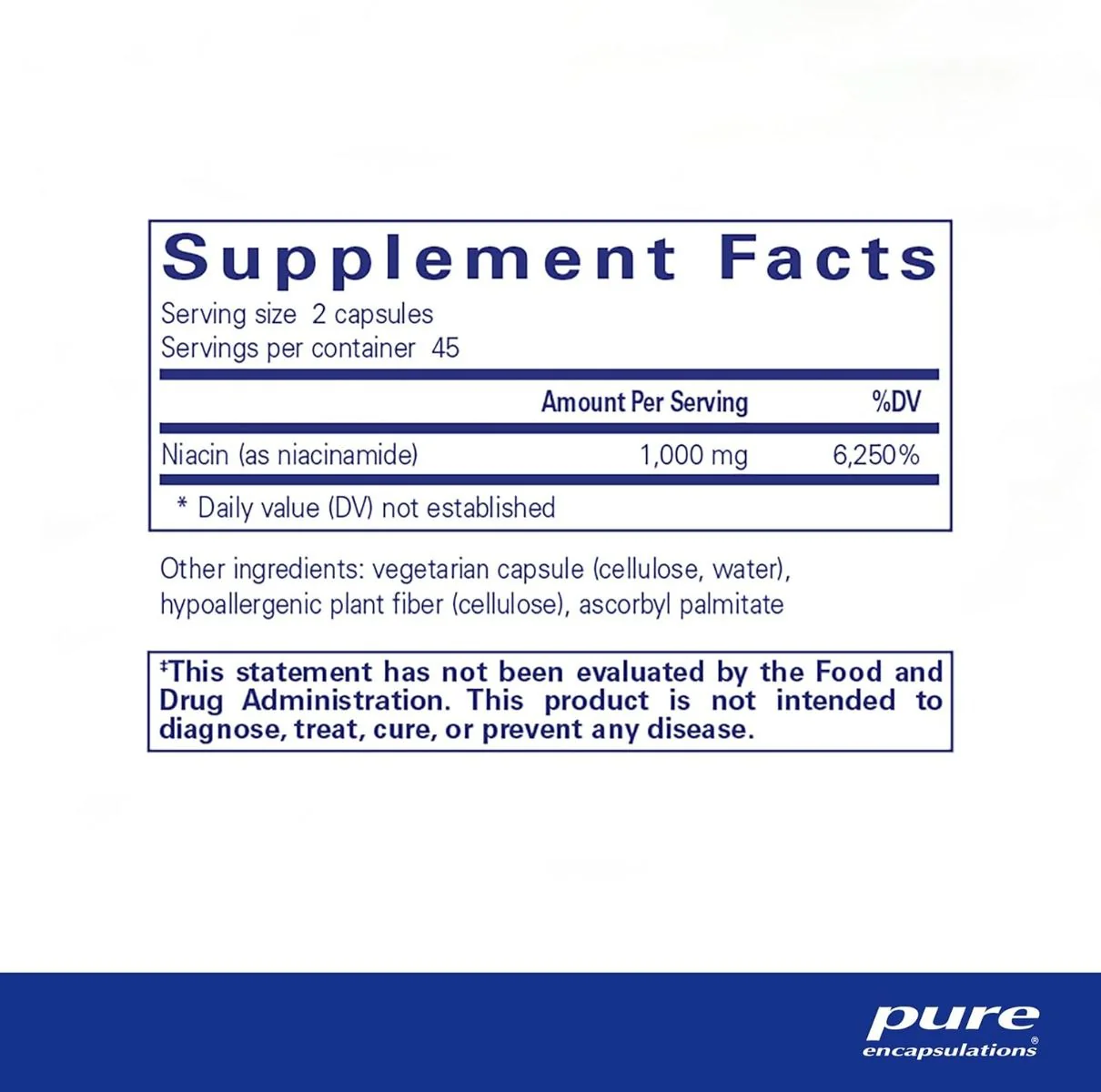 Niacinamide 90 Veggie Caps - Image 2