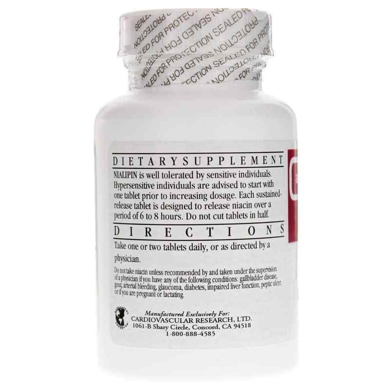 Nialipin- Sustained-release Niacin Beadlets 400 MG 60Tablets - Image 3