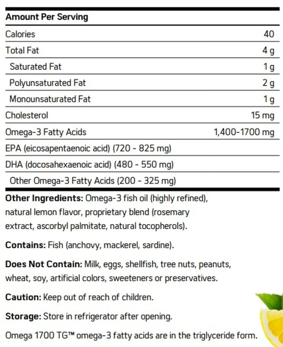 Omega 1700 TG 17 Oz Liquid - Image 2