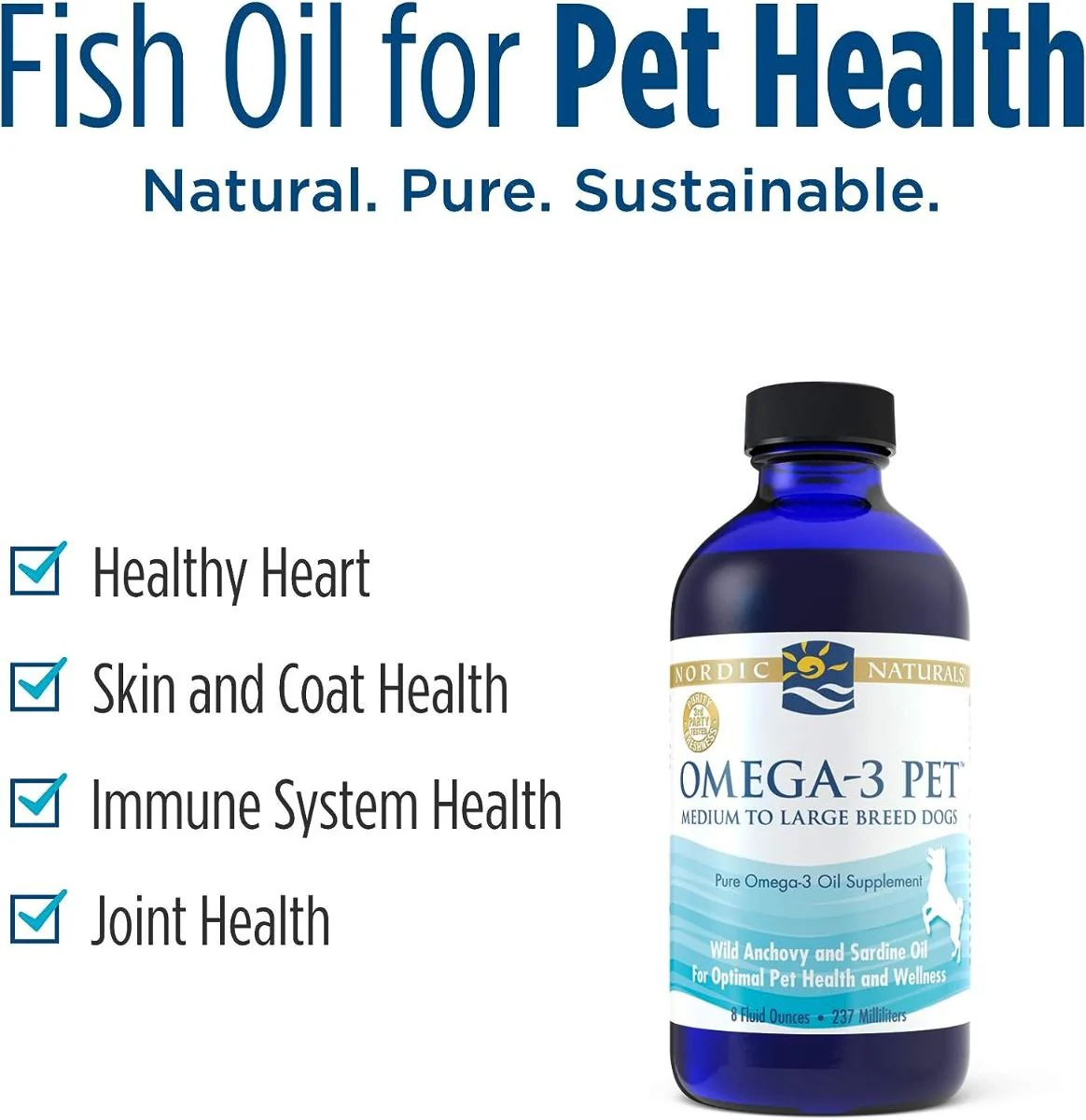 Omega-3 Pet 8 Oz Liquid - Image 3