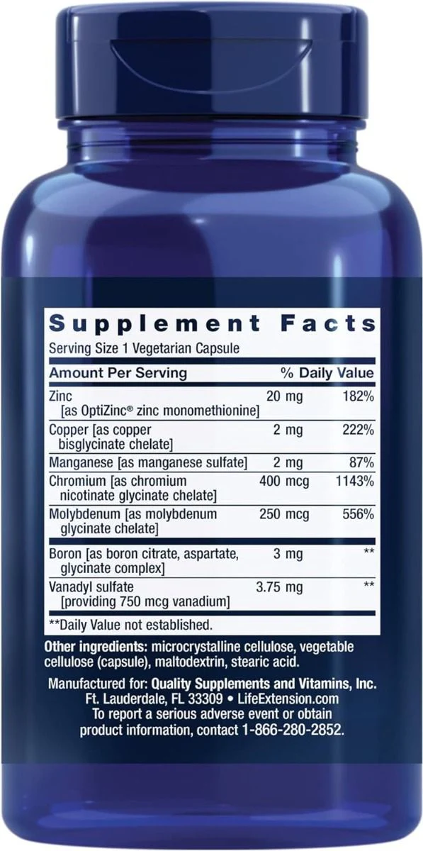 Only Trace Minerals 90 Veggie Caps - Image 2