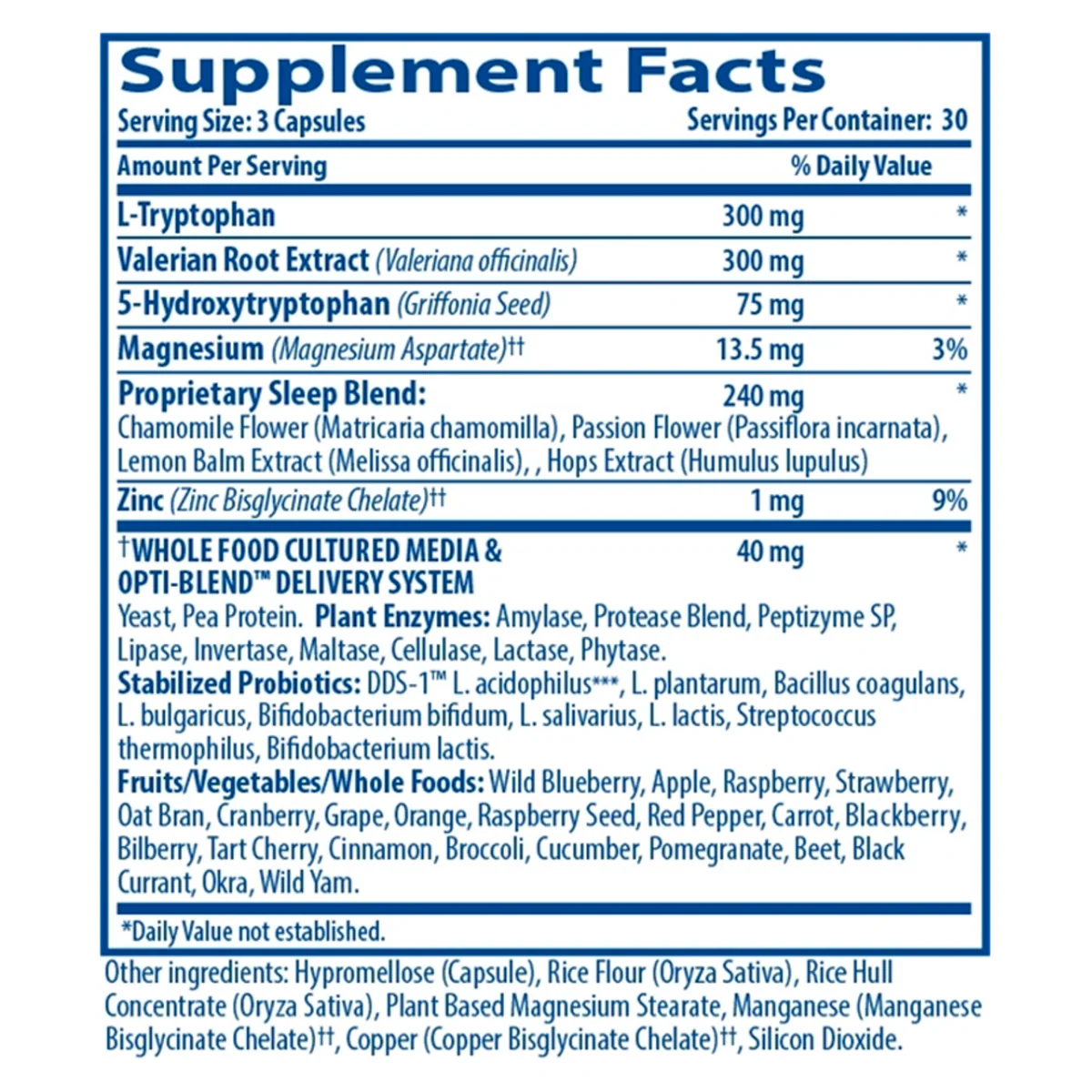 Optimal Calm 90 Capsules - Image 2