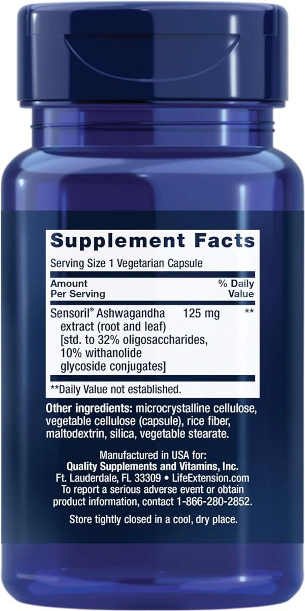 Optimized Ashwagandha 60 Veggie Caps - Image 2