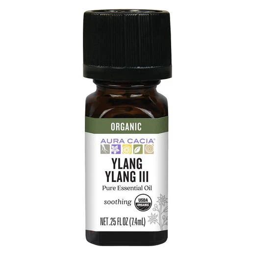 Organic Essential Oil - Ylang Ylang .25 oz.Oil