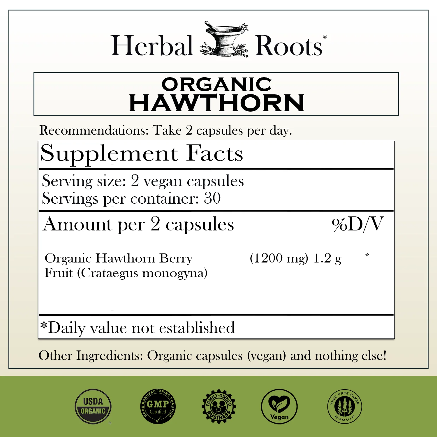 Organic Hawthorn Berry - Image 2