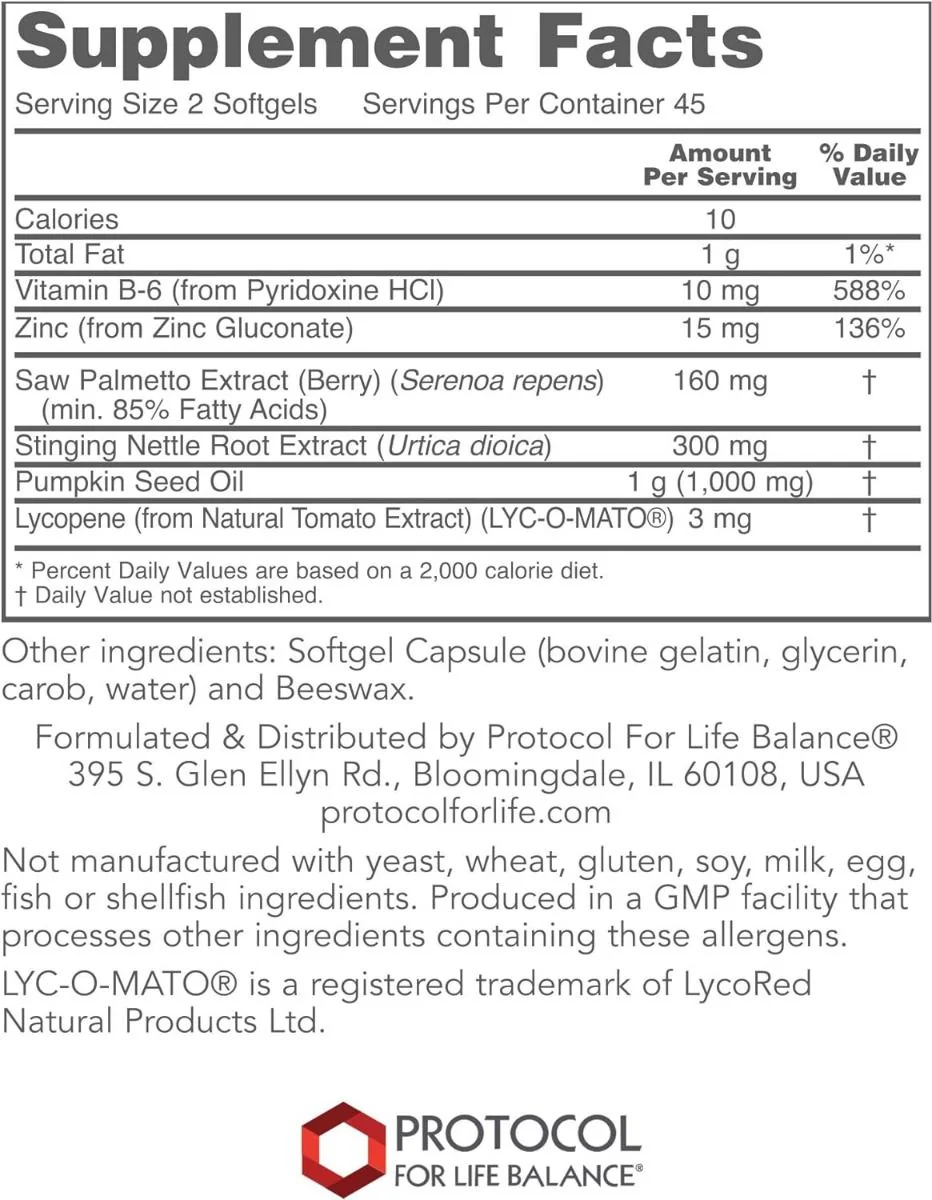 Ortho Prostate 90 Softgels - Image 2