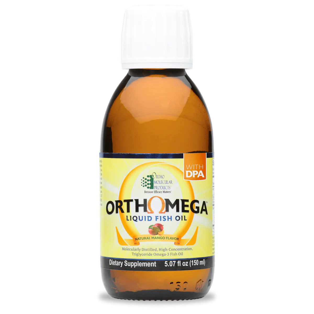 OrthOmega Liquid Fish Oil 5.07 fl oz Liquid Mango