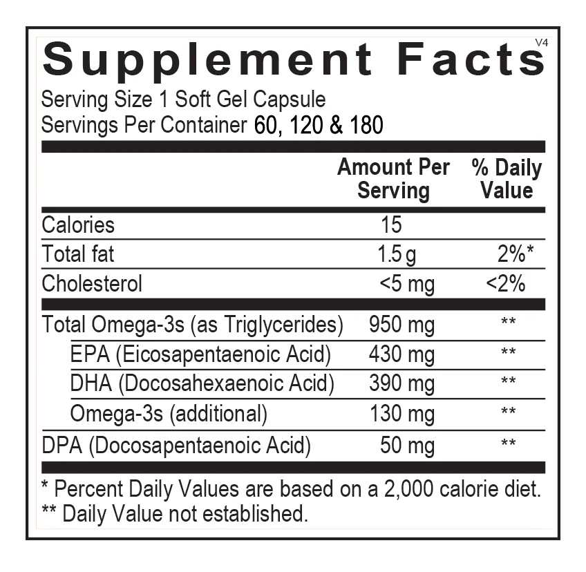 OrthOmega (New Formula!) Softgels - Image 4