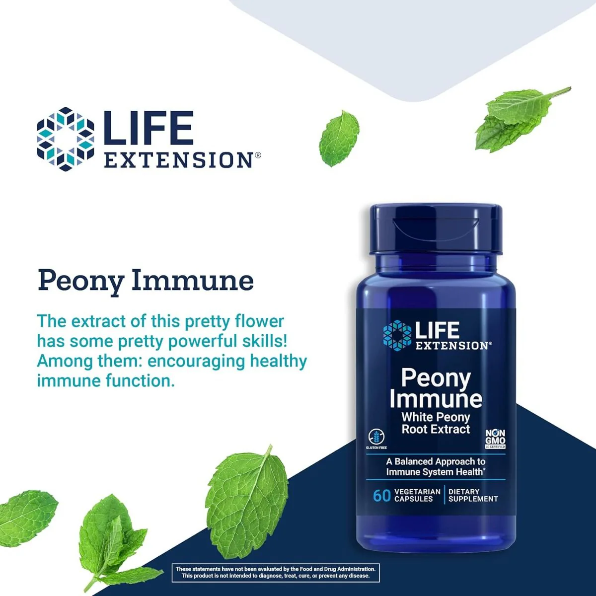 Peony Immune 600 MG 60 Veggie Caps - Image 6