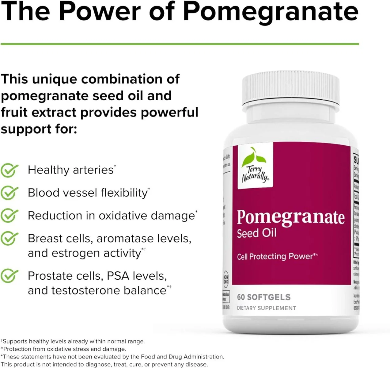 Pomegranate Seed Oil 60 Softgels - Image 4