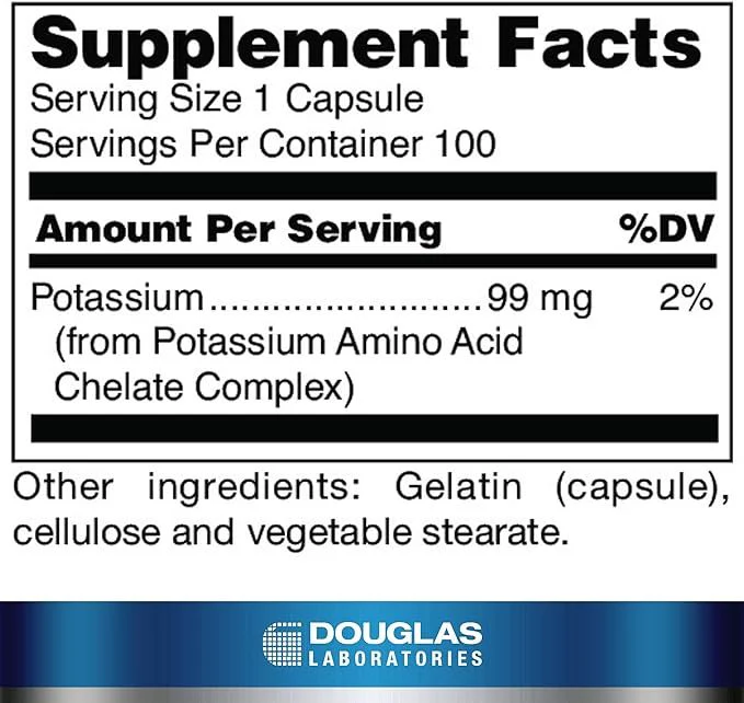 Potassium Chelated 99 MG 100 Capsules - Image 2