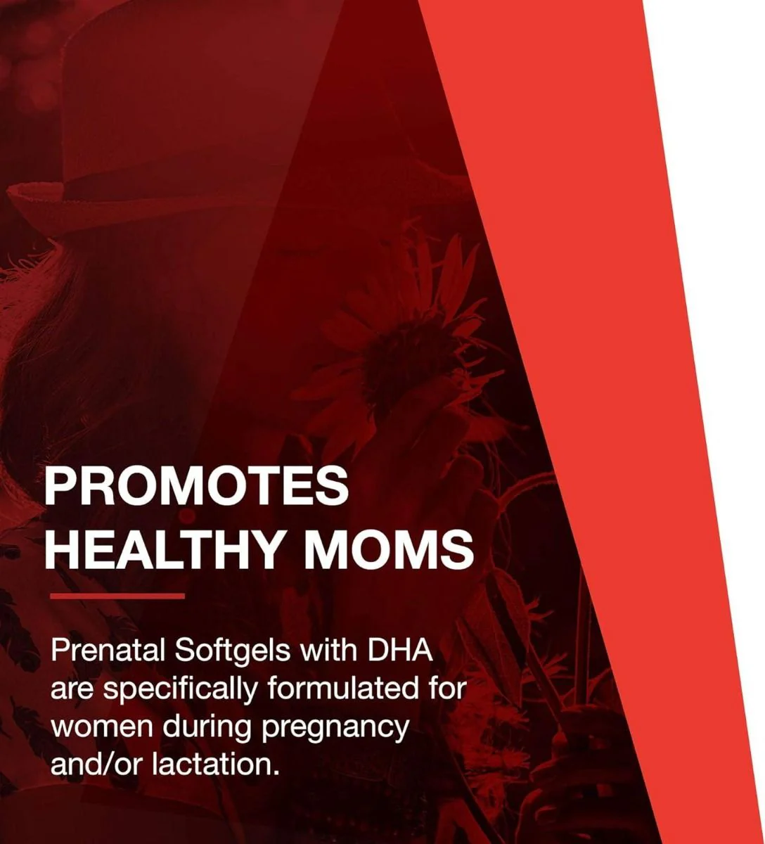 Pre-Natal Multi w/DHA 90Softgels - Image 3