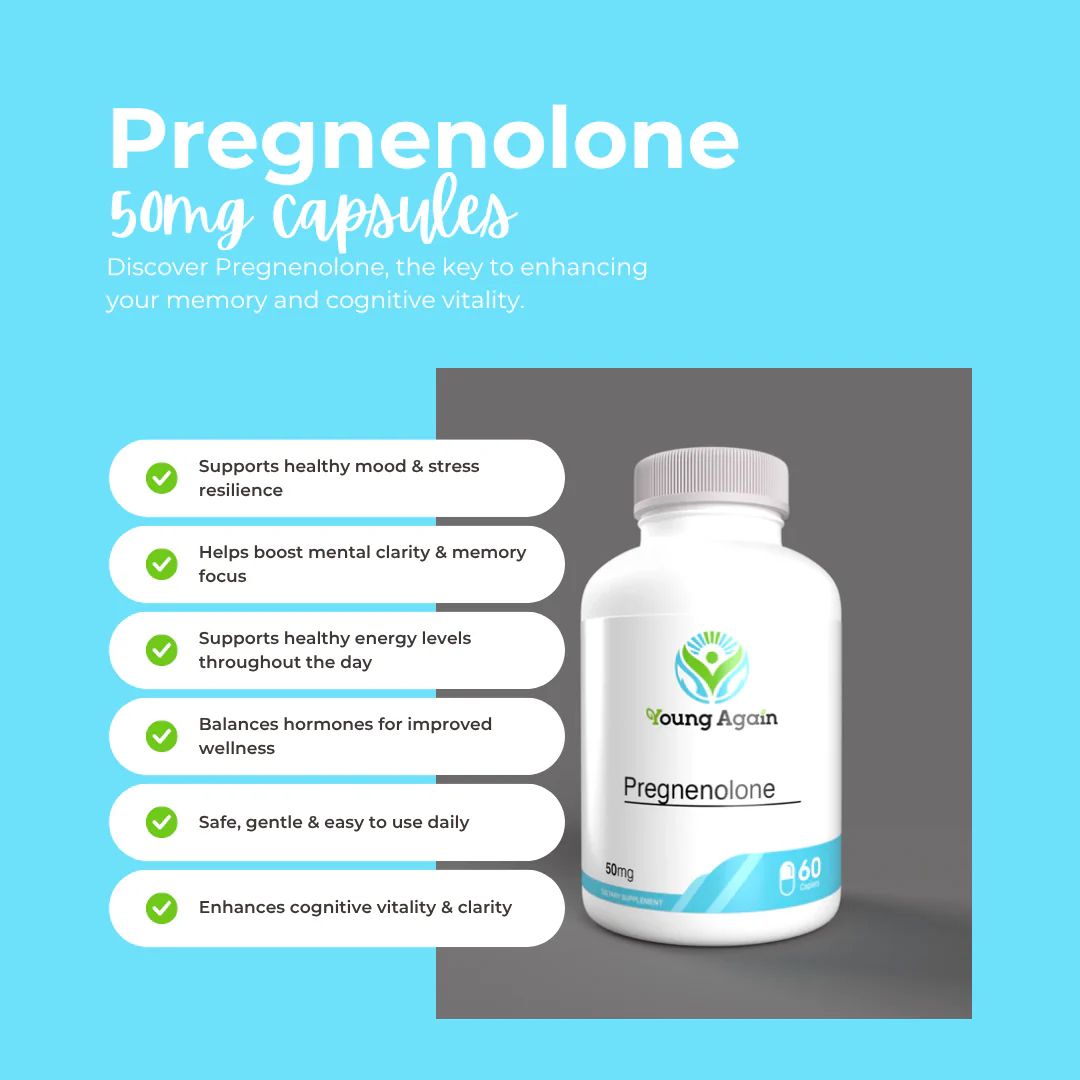 Pregnenolone - Memory And Cognitive Function Booster - Image 3