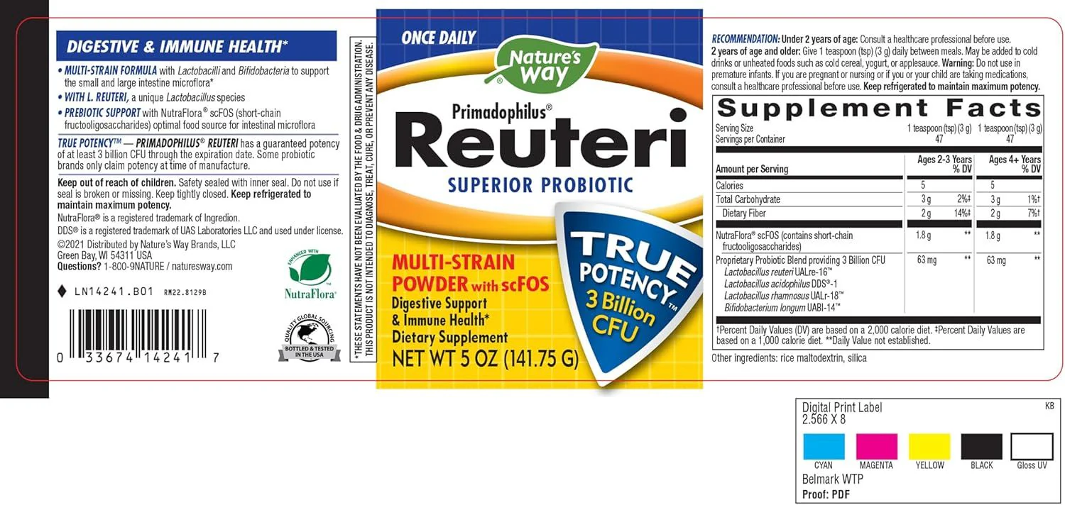 Primadophilus Reuteri 5 OZPowder - Image 3