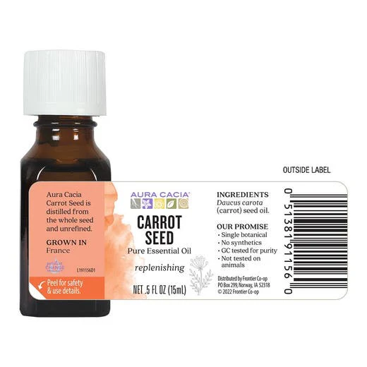 Pure Essential Oil Carrot Seed .5 fl. oz. (15 ml)Oil - Image 5