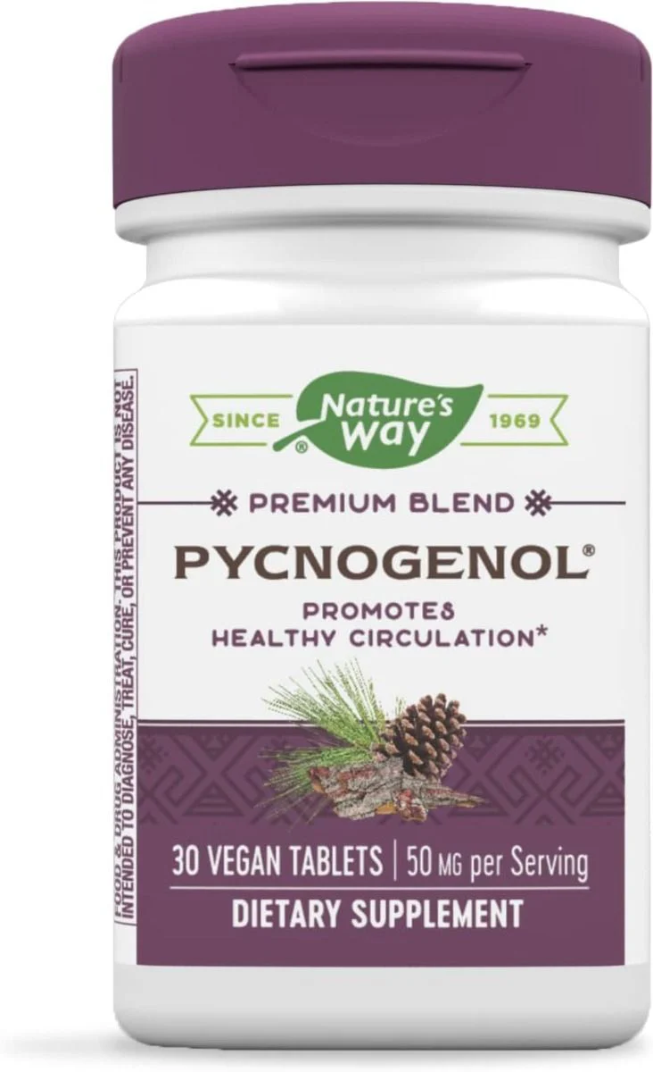 Pycnogenol 50 MG 30Tablets - Image 4