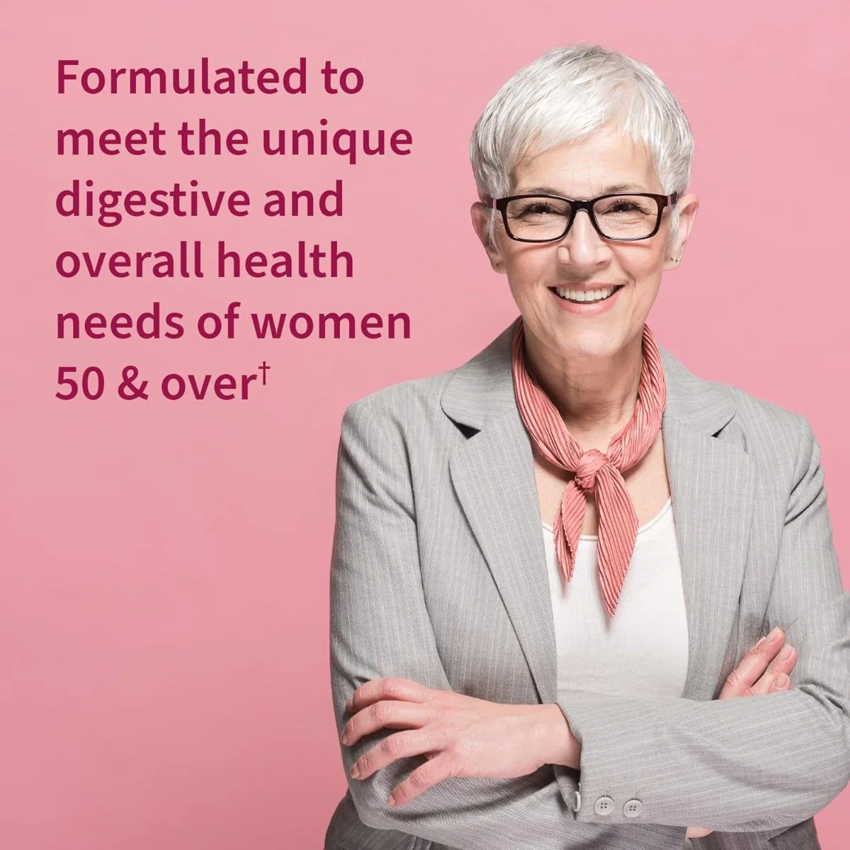 RAW Enzymes for Women 50 & Wiser 90 Veggie Caps - Image 8