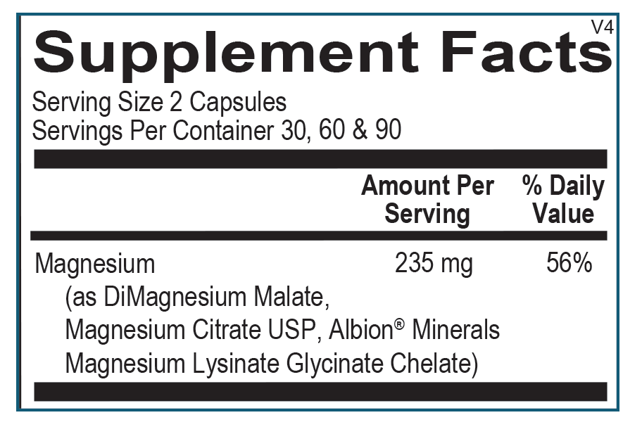 Reacted Magnesium 60 Capsules - Image 2