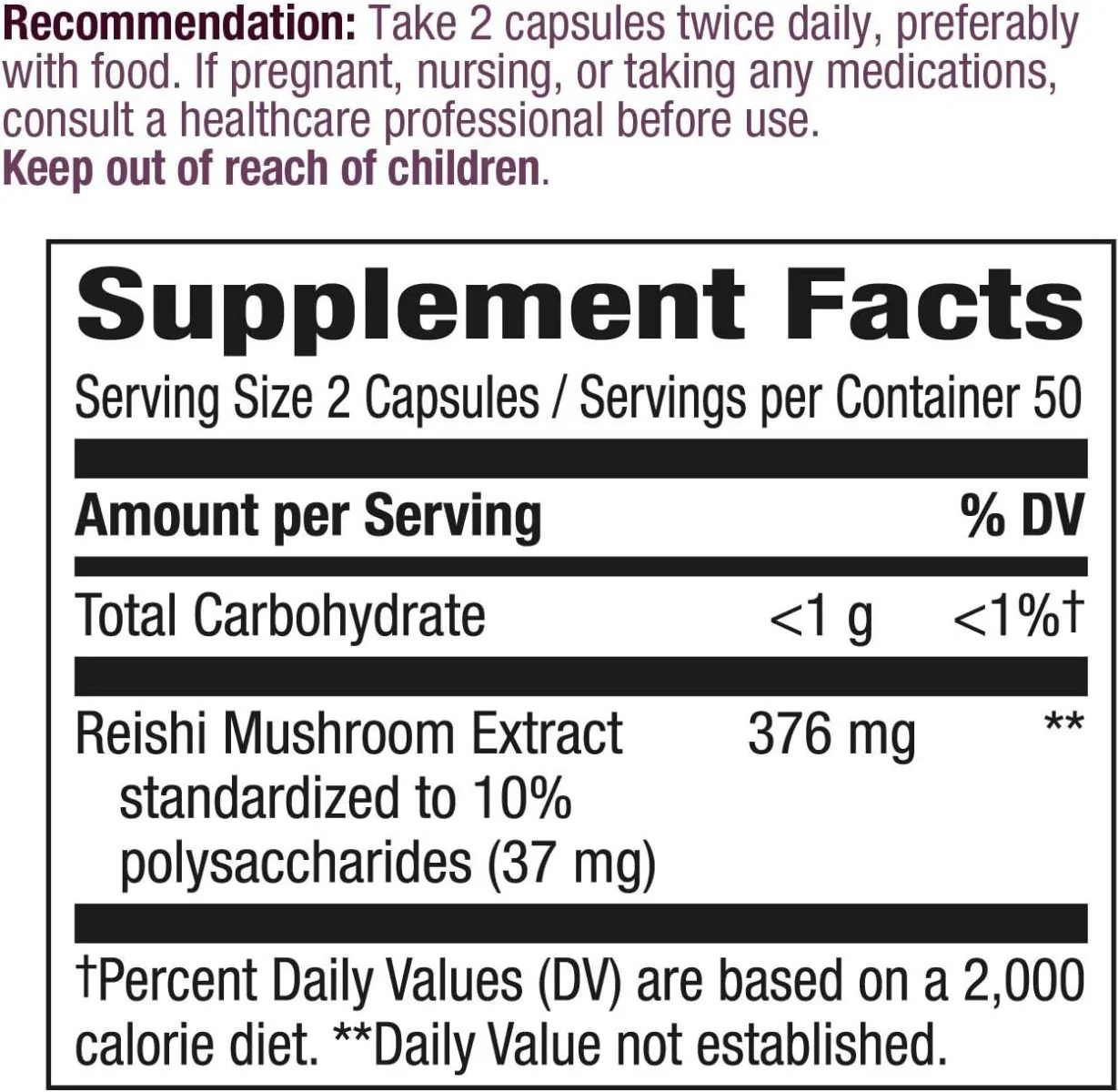 Reishi 100Capsules - Image 3