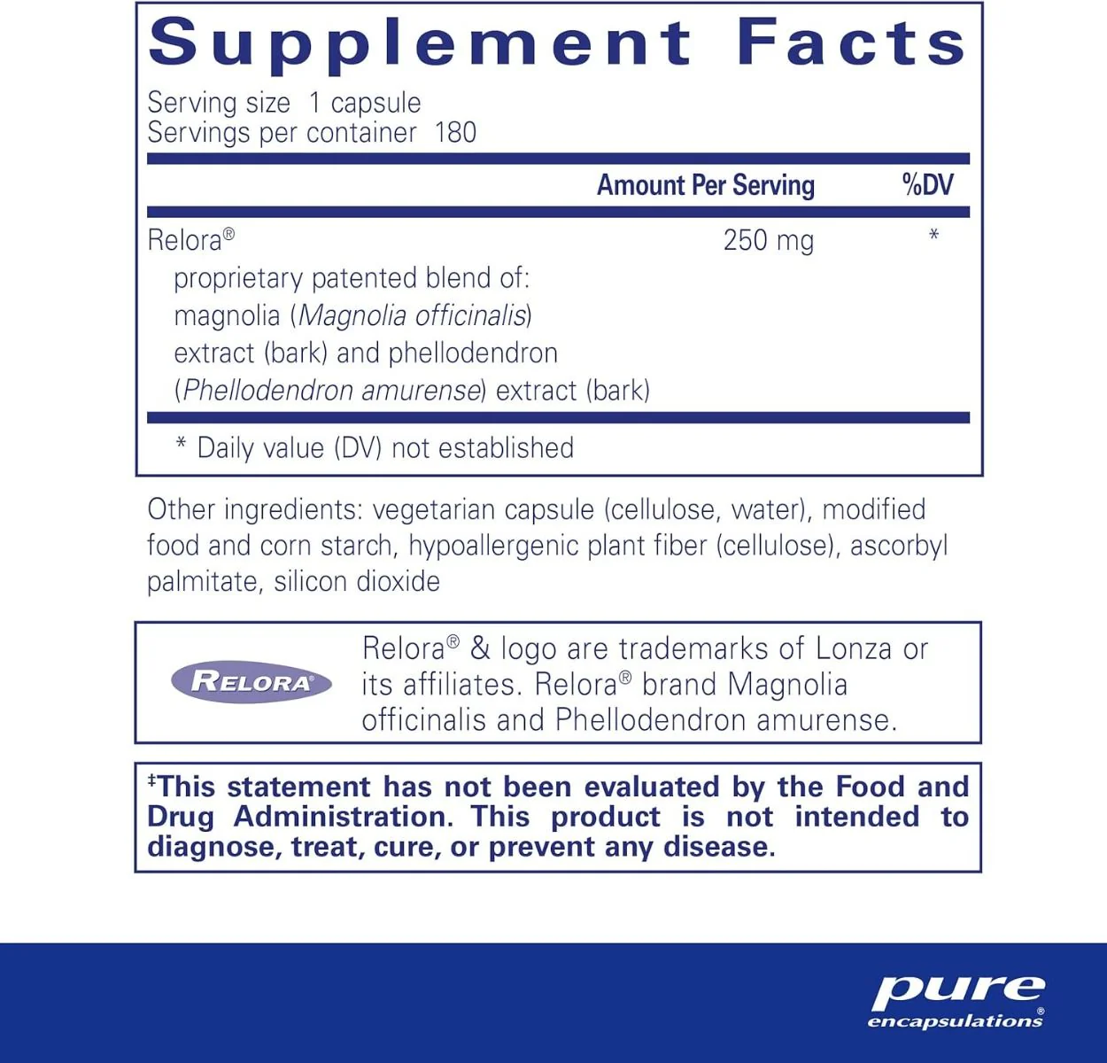 Relora 180 Capsules - Image 2