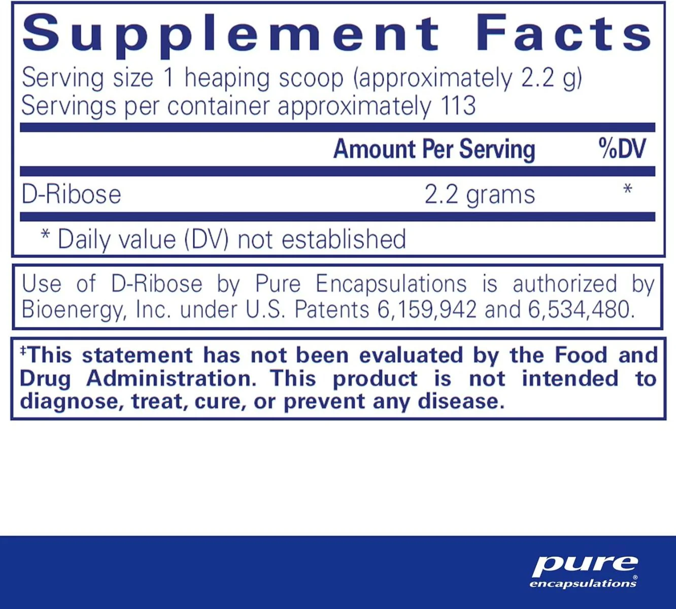 Ribose Powder 250 G Powder - Image 2