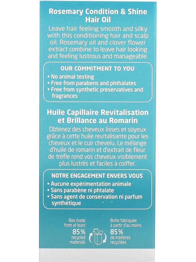 Rosemary Condition & Shine Hair Oil 1.7 Oz Oil - Image 5