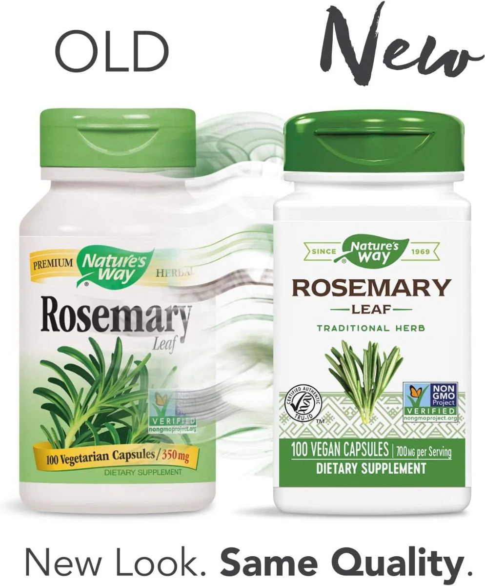 Rosemary Leaf 100Capsules - Image 8
