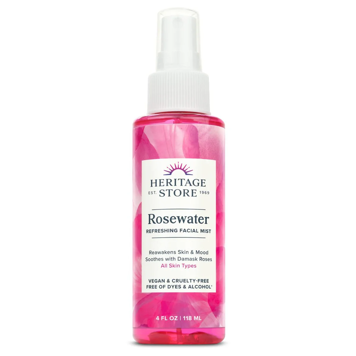 Rosewater Spray 4 OZ Spray