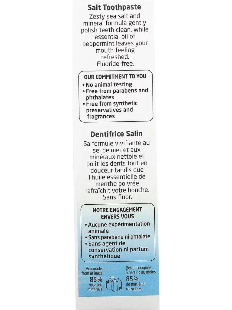 Salt Toothpaste 2.5 ozPeppermint - Image 5