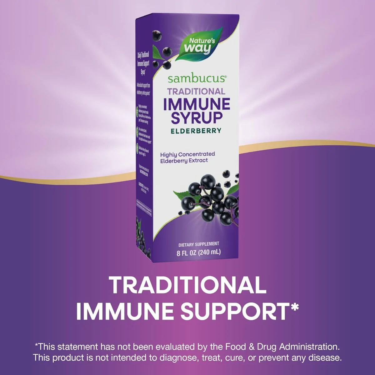 Sambucus 8 fl oz (240 mL)SyrupBlack Elderberry - Image 4