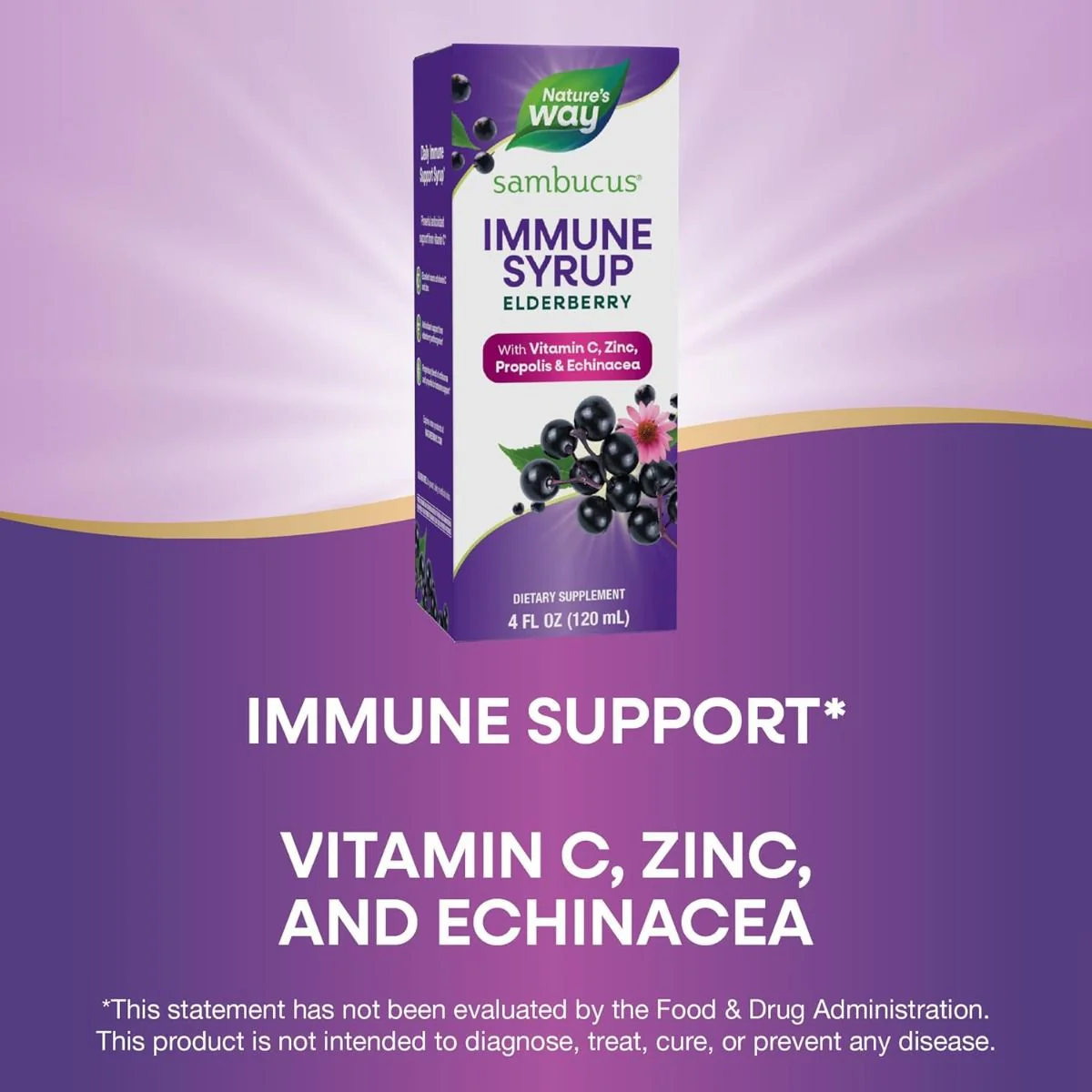 Sambucus Immune Oz Syrup Black Elderberry - Image 4