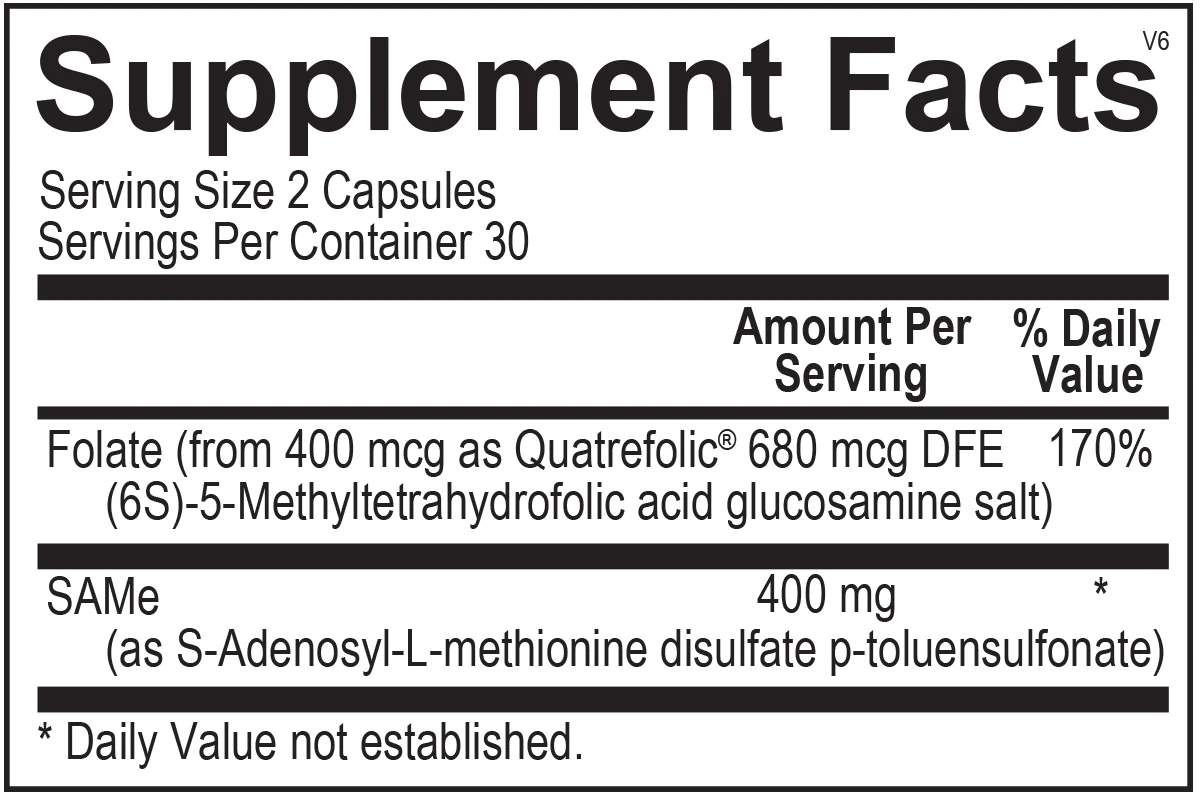 SAMe 60 Capsules - Image 2