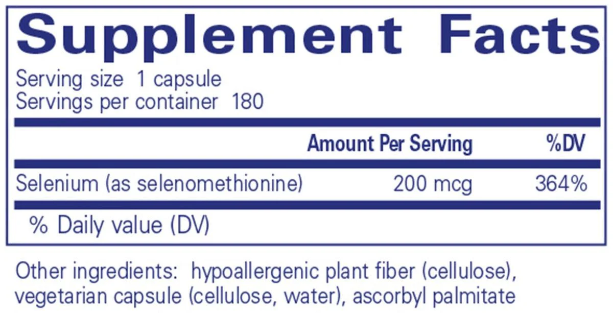 Selenium 180 Capsules - Image 2