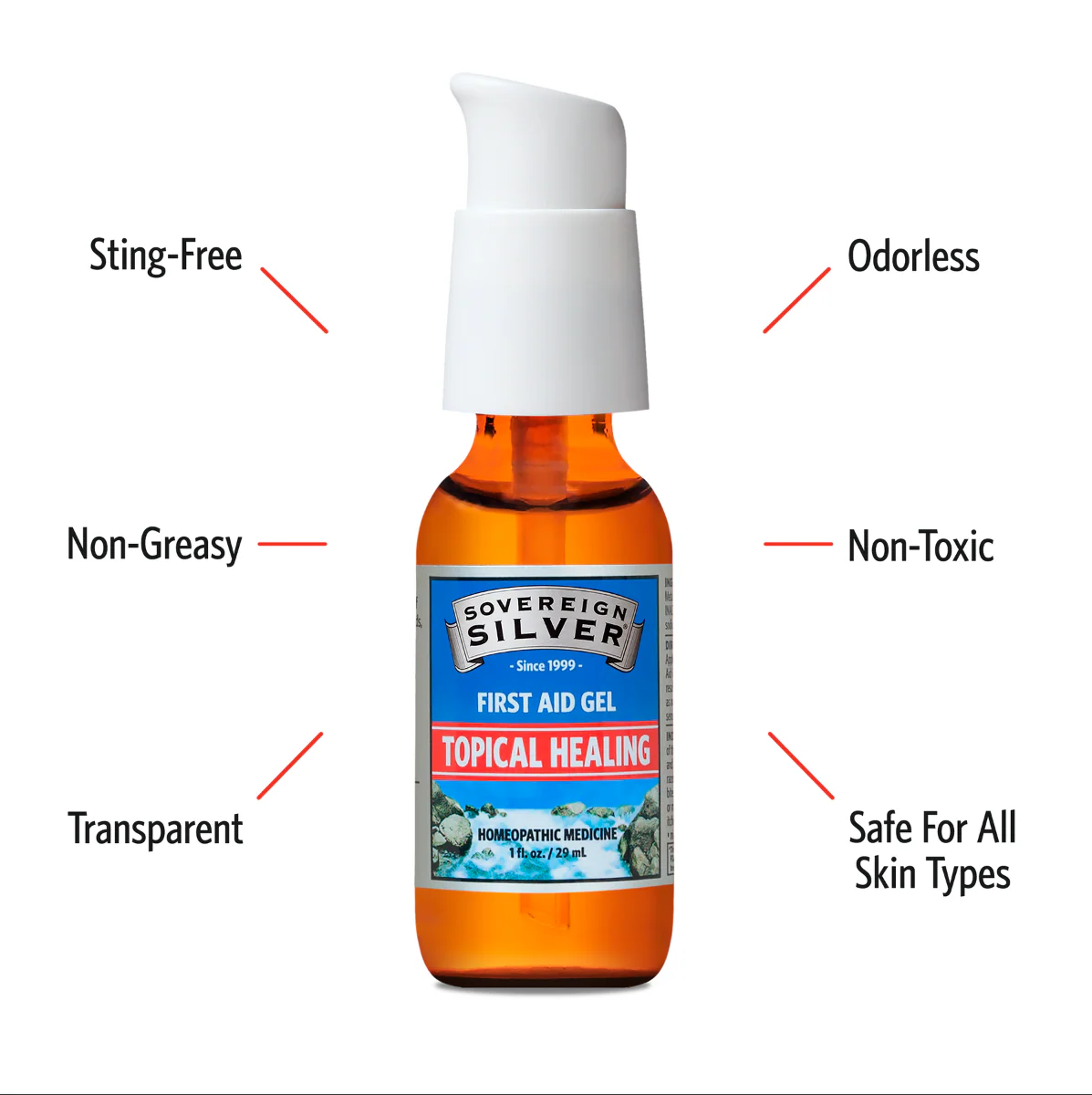 Silver First Aid Gel 10 PPM 1 ozGel - Image 3