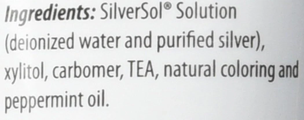 Silversol Tooth Gel - Xylitol 4 oz.Gel - Image 3