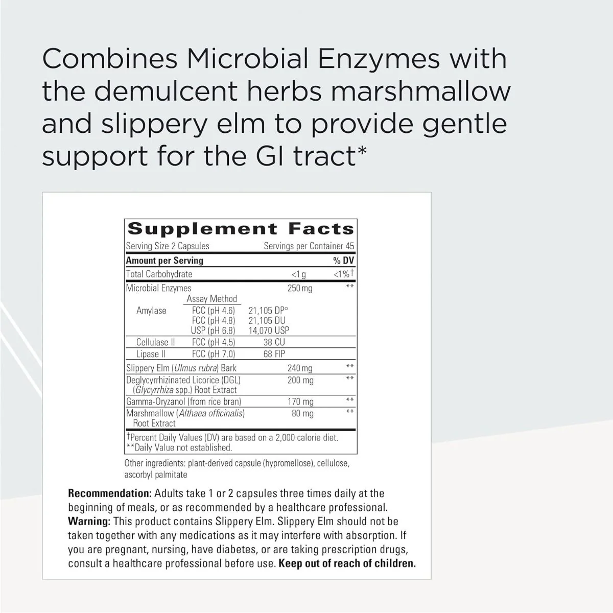 Similase Sensitive Stomach 90 Veggie Caps - Image 2