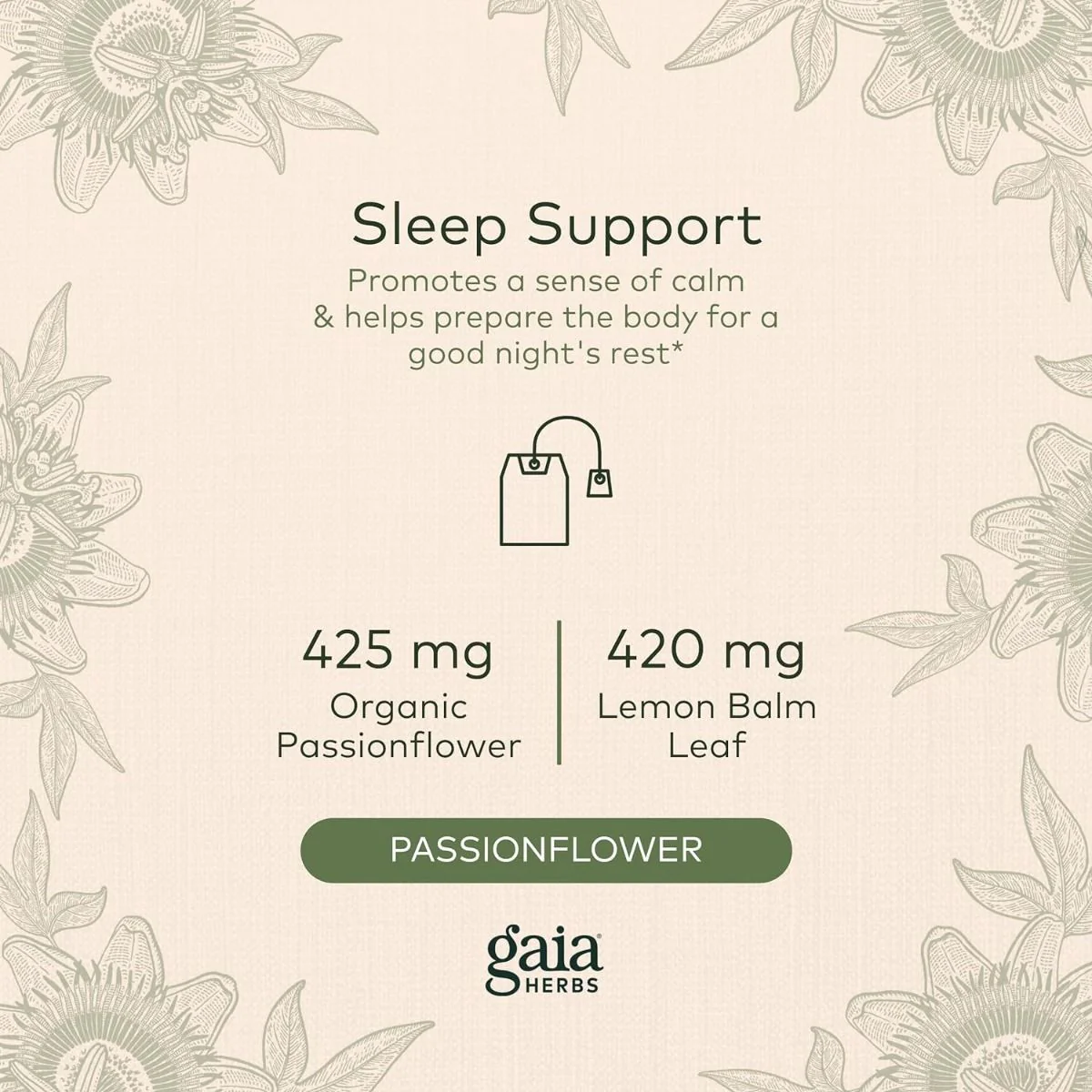 Sleep & Relax Herbal Tea 16 Teabags - Image 8