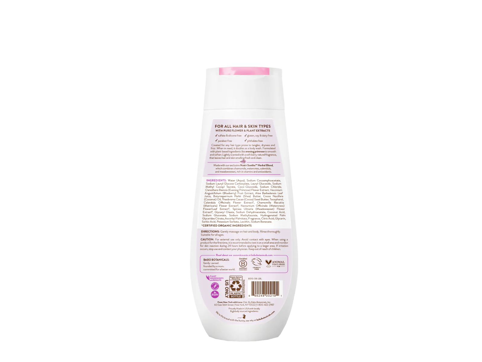 Smooth Detangling Shampoo - Berry Primrose 8 fl oz - Image 2