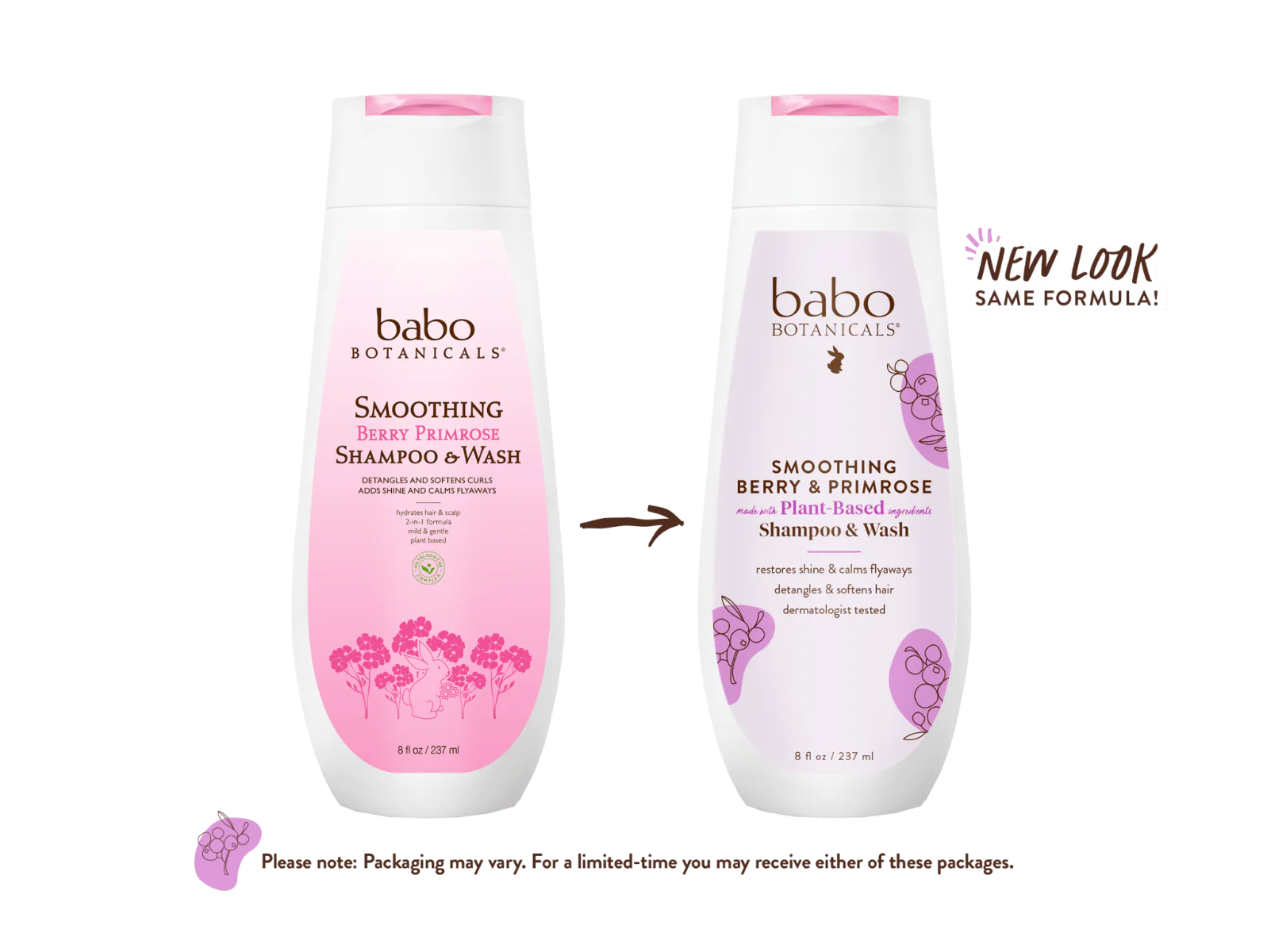 Smooth Detangling Shampoo - Berry Primrose 8 fl oz - Image 8
