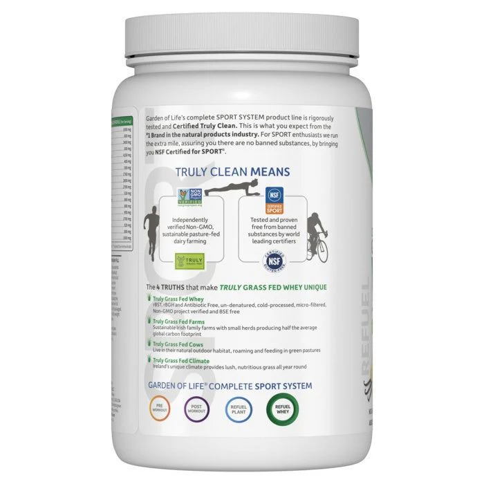 SPORT Certified Grass Fed Whey 660 G Powder Vanilla - Image 3