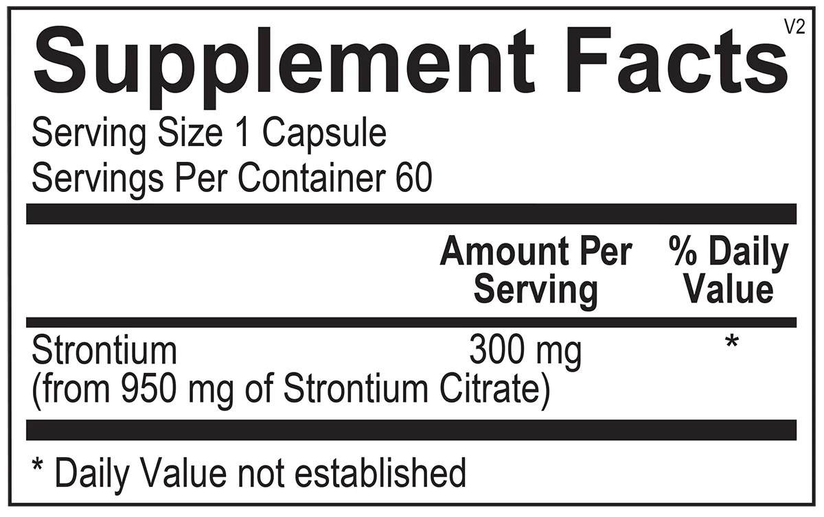 Strontium 60 Capsules - Image 2