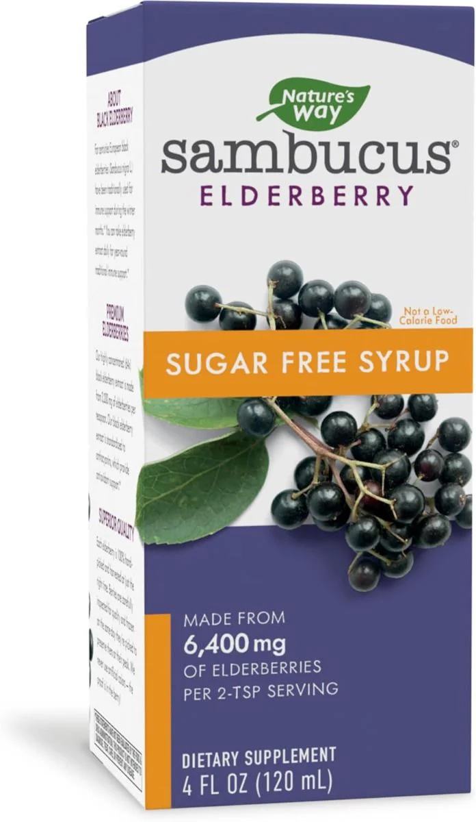 Sugar-Free Sambucus 4 Oz Syrup Black Elderberry