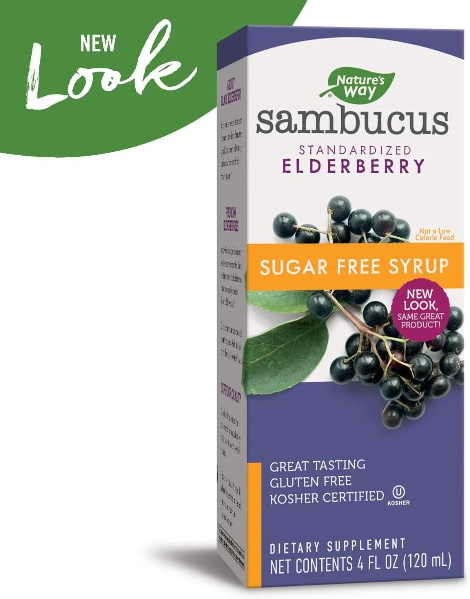 Sugar-Free Sambucus 4 Oz Syrup Black Elderberry - Image 3