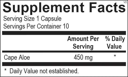 Super Aloe 450 (10 Blister Packs) 10 Capsules Each - Image 2