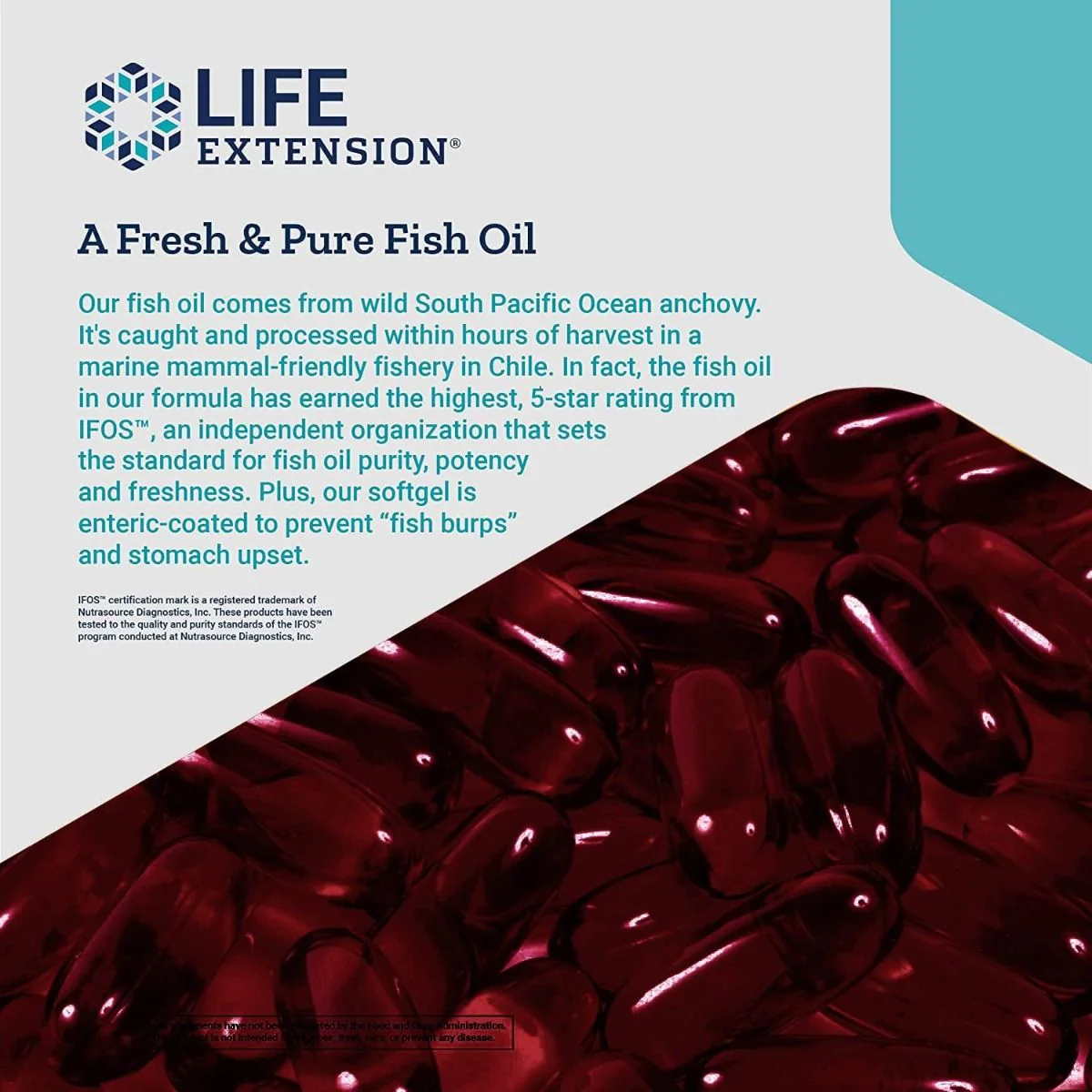 Super Omega-3 EPA/DHA with Sesame Lignans & Olive Fruit Extract (Enteric Coated) Softgels - Image 7