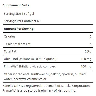 Super Ubiquinol CoQ10 with Enhanced Mitochondrial Support 100 MG 60 Softgels - Image 11