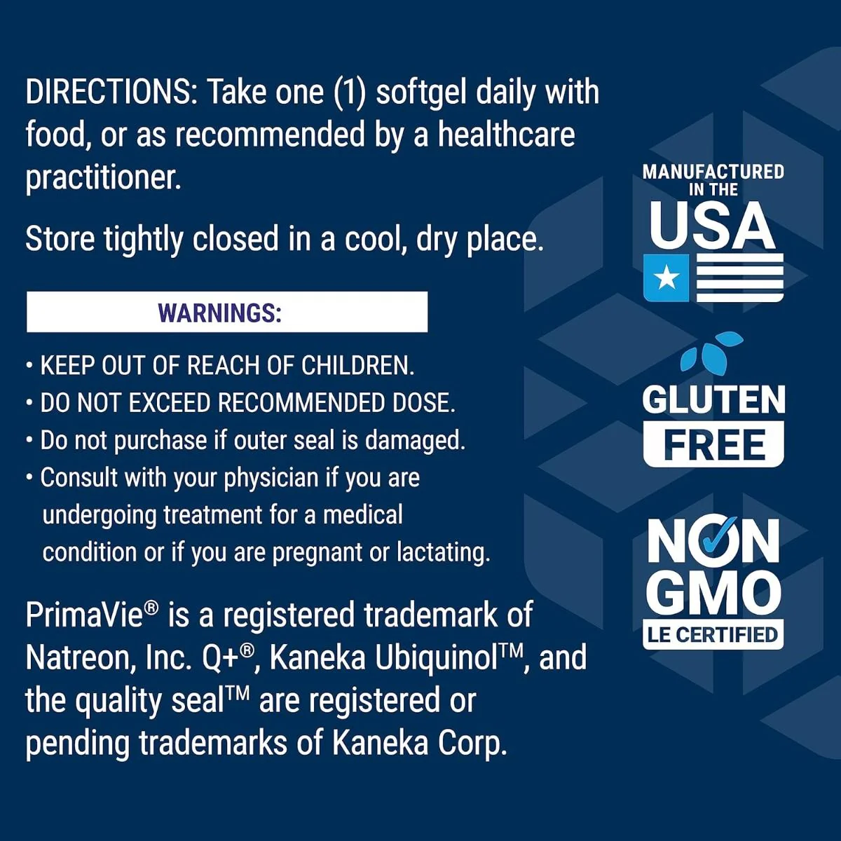 Super Ubiquinol CoQ10 with Enhanced Mitochondrial Support 100 MG 60 Softgels - Image 6