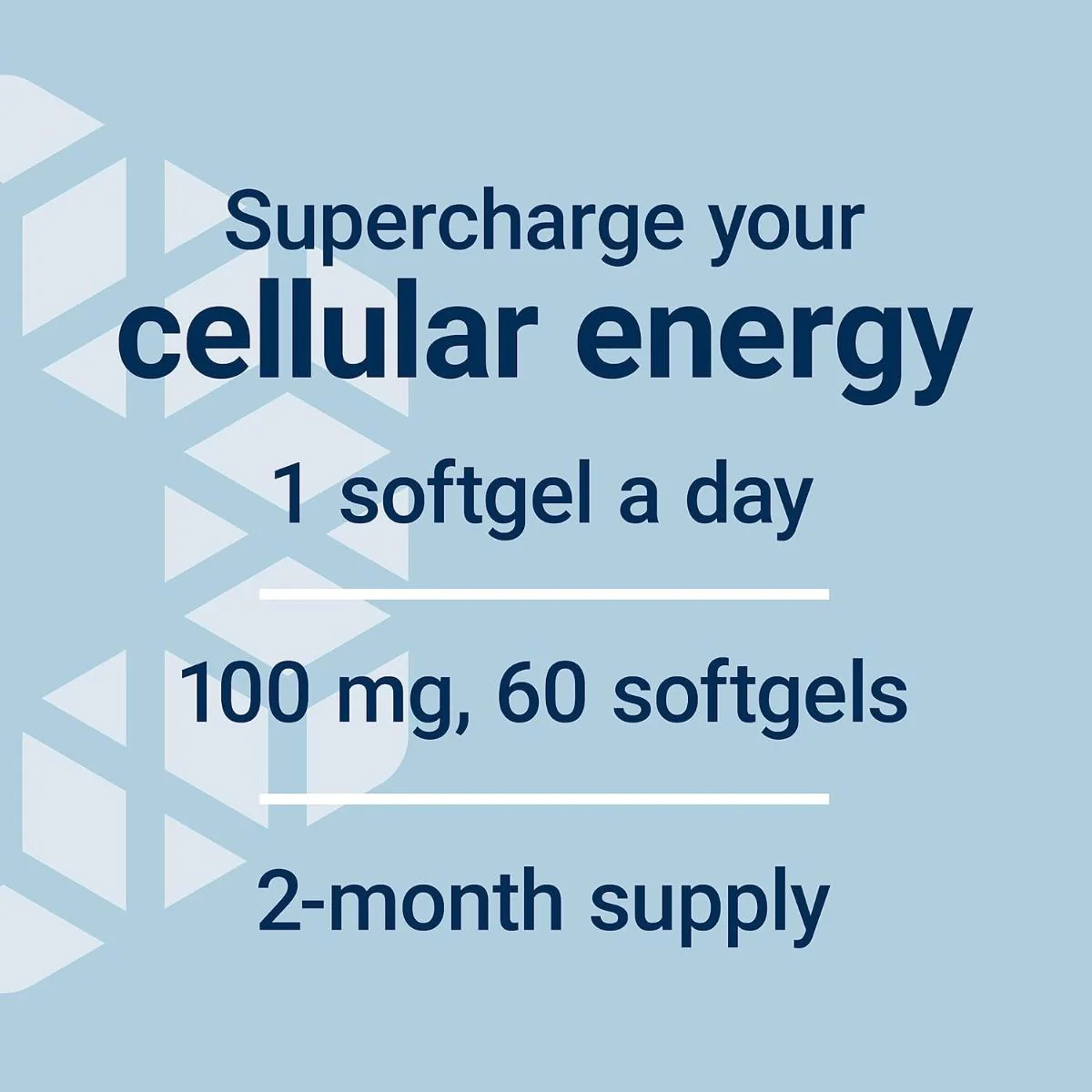 Super Ubiquinol CoQ10 with Enhanced Mitochondrial Support 100 MG 60 Softgels - Image 8