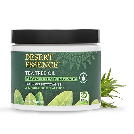 Tea Tree Oil Facial Cleansing Pads 50 Pads