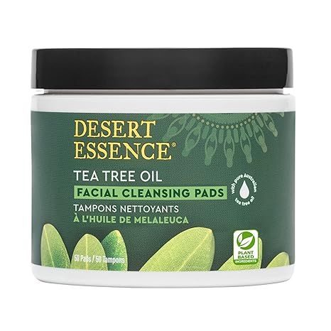 Tea Tree Oil Facial Cleansing Pads 50 Pads - Image 4
